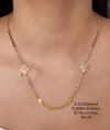 Designer Daily Wear AD Dimond Golden Dokiya 2 Mangalsutra Wholesale Price In Surat
